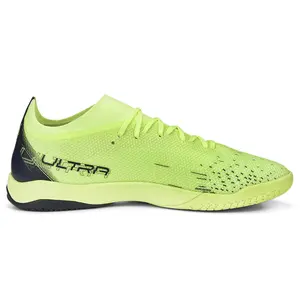 PUMA Mens Ultra Match Indoor Soccer Cleats Indoor - Yellow