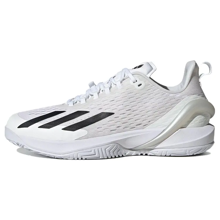 Adidas Adizero Cybersonic White Matte Silver' Comfort Low Top Men's Sneakers IG9514
