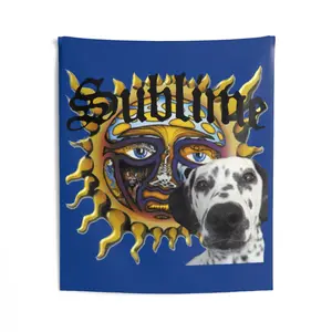 Sublime Dalmatian Tapestry EDM Music Festival Gear
