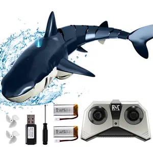 2.4G High Speed RC Shark Toy | Remote Control Water Spray Shark with Light Music | Obstacle Avoidance Swimming Pool Toy for Kids Boys Girls | Summer Gift#fidgettoys #tiktokshopspringglowup #RCSharkToy #PoolToys