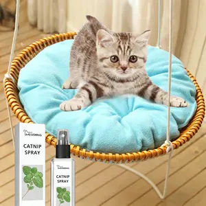 Natural Cat Mint Soothing spray to Relieve Cat Anxiety and Anxiety, Enhance Vitality, Pet Health Care spray