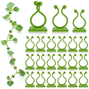 110 Pcs Plant Wall Clips for Climbing Plants, Large Medium Small Mixed Sizes Strong Self-Adhesive Wall Clips, Plant Climber Support for Indoor Plants, Cable Management & Plant Holder
