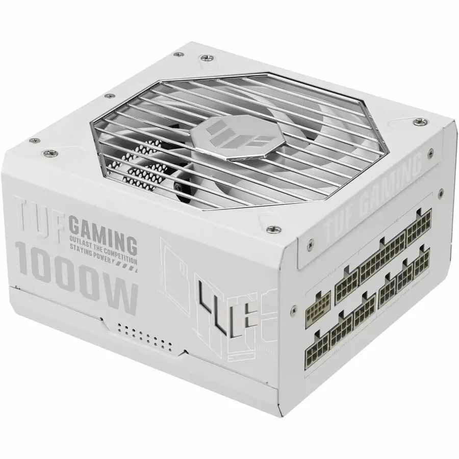 Asus TUF Gaming 1000W Gold White Edition ATX Power Supply - 1000w output, for atx systems, high-power psu, TUFGAMING1000GWHITE