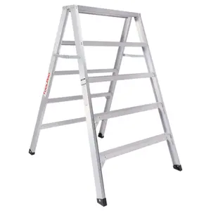 ToolPro 5 ft. Aluminum Flat-Top Sawhorse Ladder