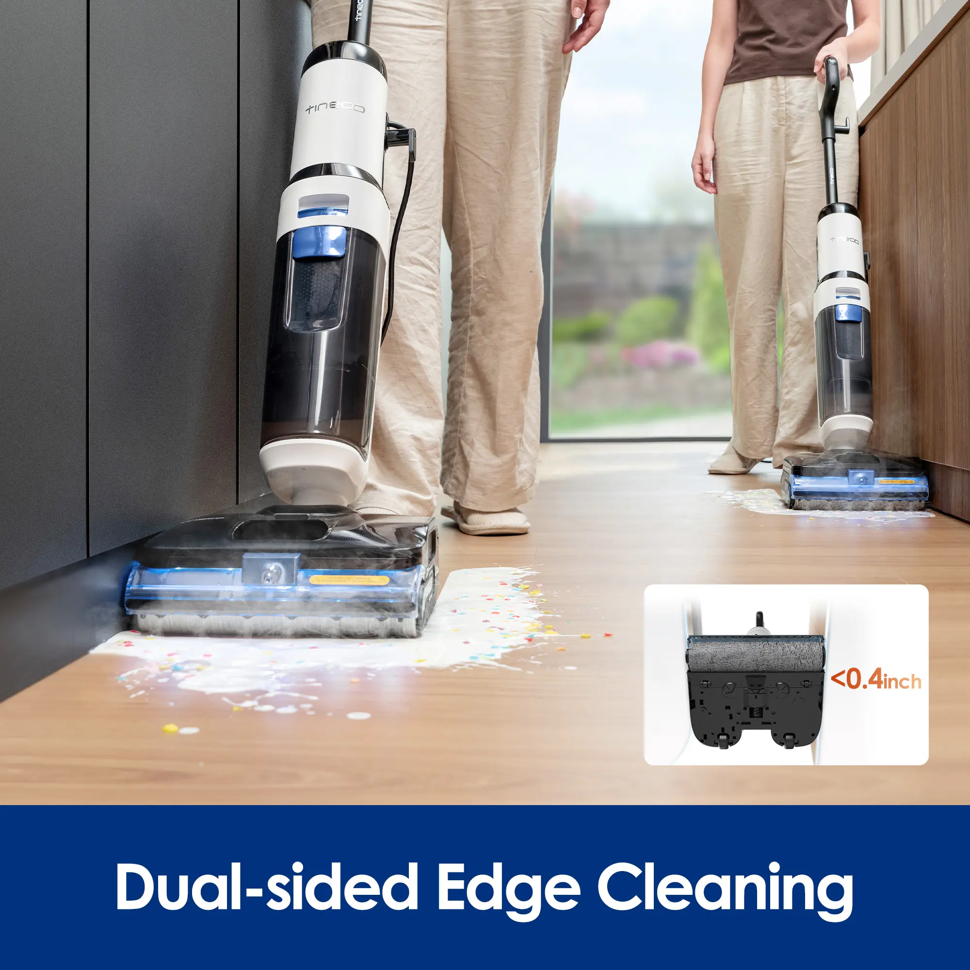 Tineco FLOOR ONE S6 Stretch Steam Corded Wet Dry Vacuum Steam Mop Tineco FLOOR ONE S6 Stretch Steam Corded Wet Dry Vacuum Steam Mop