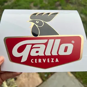 Gallo Guatemala Cerveza Decal For Car or Truck Window (different sizes)