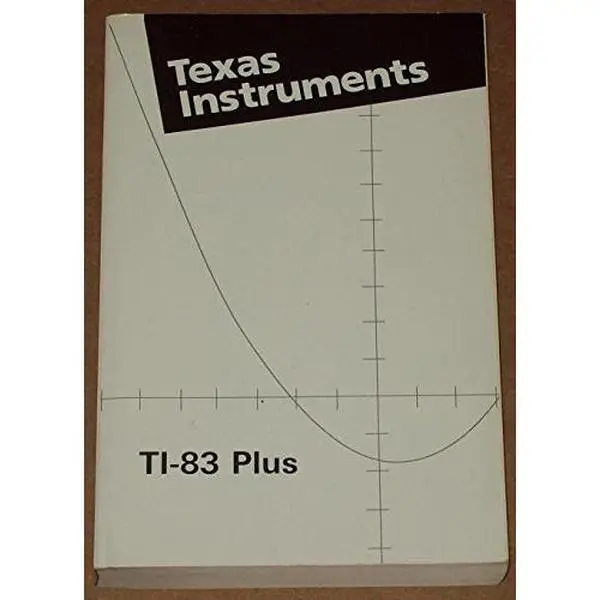 USED Book - 1999 Texas Instruments TI-83 Graphing Calculator Guidebook by Texas Instruments (Paperback)