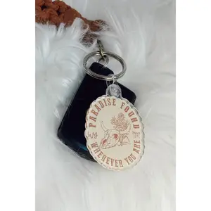 Paradise Found Wherever You Are Keychain *RESTOCKED*