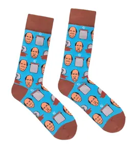 Don't Spill the Chill Woven Socks