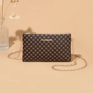 Newest Luxury Monogram Crossbody Handbag for Women Small Tote Bag Trendy Shoulder Bag 2024 Fashion Handbag