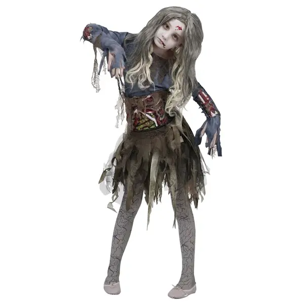 Girl's Zombie Costume