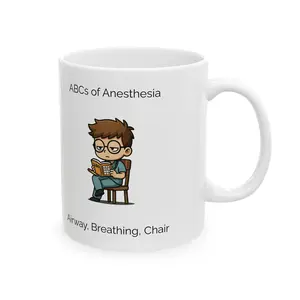 Funny Anesthesia Doctor CRNA AA Mug - Medical Humor Gift for Anesthesiologist crna aa and Med Students