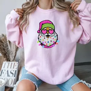 Sparkly Santa sweater