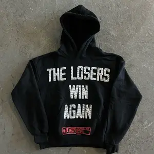 The Losers Win Again Studded Hoodie