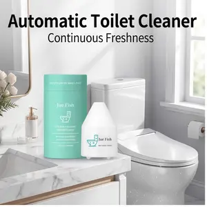 Jue Fish Toilet Cleaner Tank Release Type, Automatically Releases Clean Foam, Freshens And Removes Odors For Cleaning