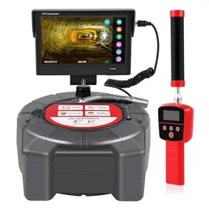 GARVEE Explore the GARVEE 100ft Drain Camera, featuring a DVR, self-leveling technology, a 9-inch HD touch screen, and an IP68 rating for durability, perfect for professional plumbing inspections and home use.