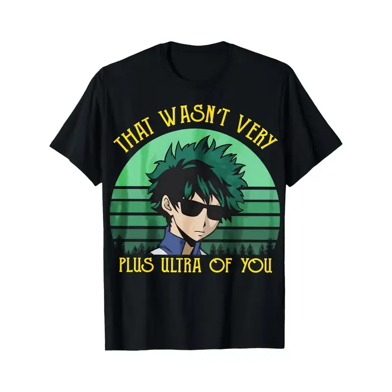 Izuku Midoriya  mha That Wasnt Very Plus Ultra Of You Anime Design For Fans And Casual Wear minimalist design, quick-dry moisture wicking, vintage   Bold edgy design  style