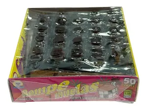 El Azteca Rompe Muelas Hard Coconut Candy Pieces – Traditional Mexican Coconut Candy – 9.5 oz (270 g)