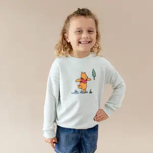 Sweatshirt in Winnie the Pooh on Dew Sweatshirt in Winnie the Pooh on Dew