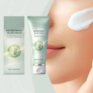 2PCS Intertrigo Relief Cream for Skin Fold Areas, Chafing Prevention, Moisture Management, Helps Soothe Irritated Skin, Reduce Moisture & Friction 2 Oz