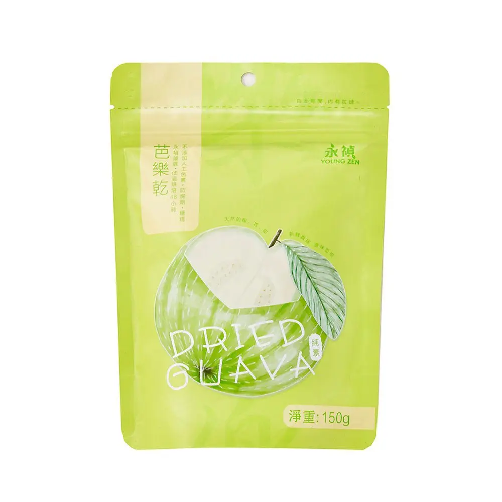Young Zen Natural Sweet Chewy Dried Guava Snack - 150g
