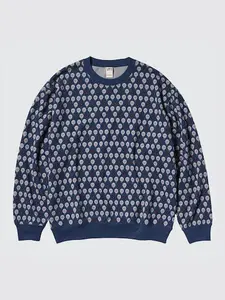 KAWS x Uniqlo Warhol Graphic Sweatshirt Navy Men's