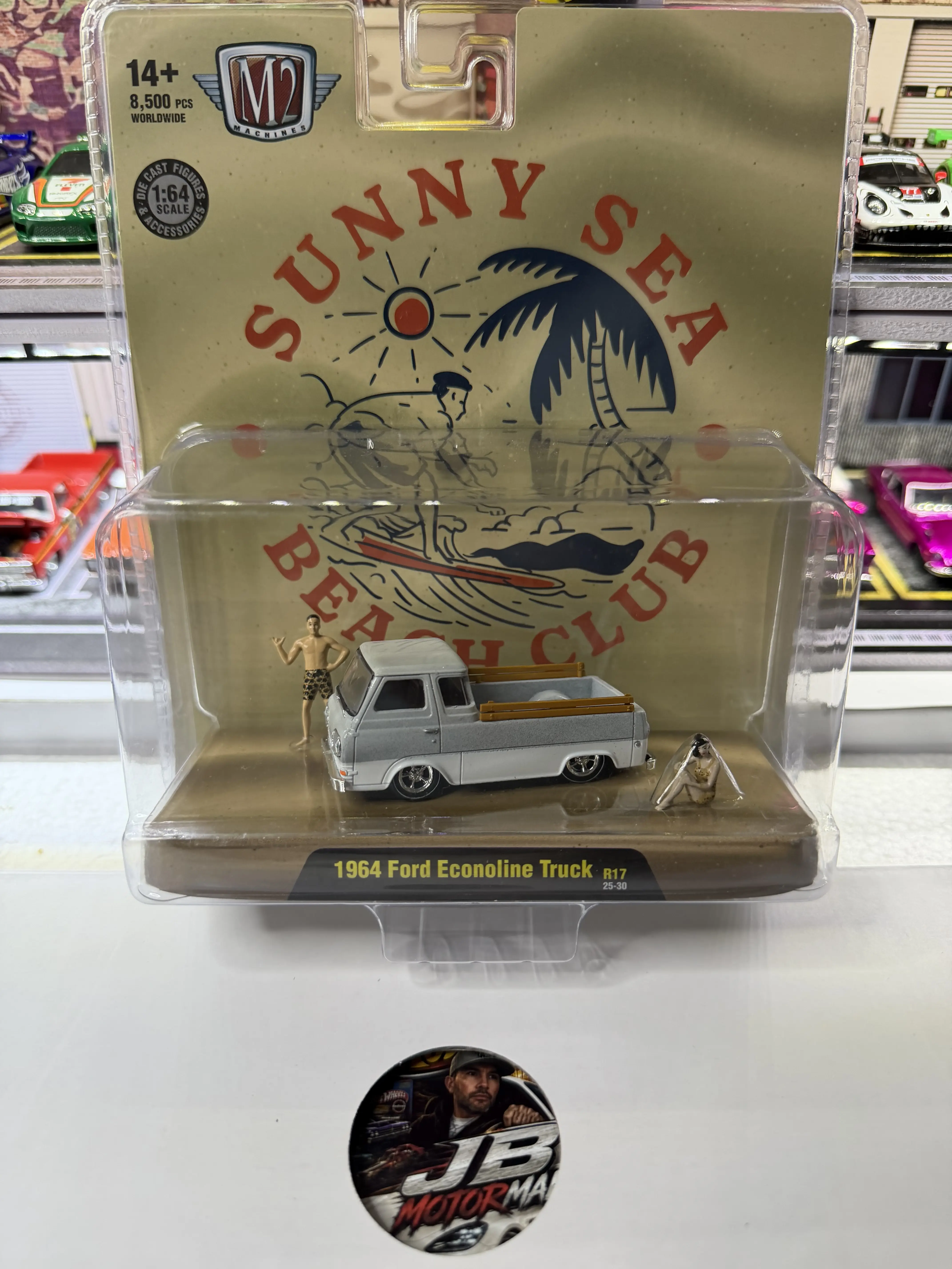 M2 1964 Ford Econoline Truck is part of the "Sunny Sea Beach Club" diorama series.