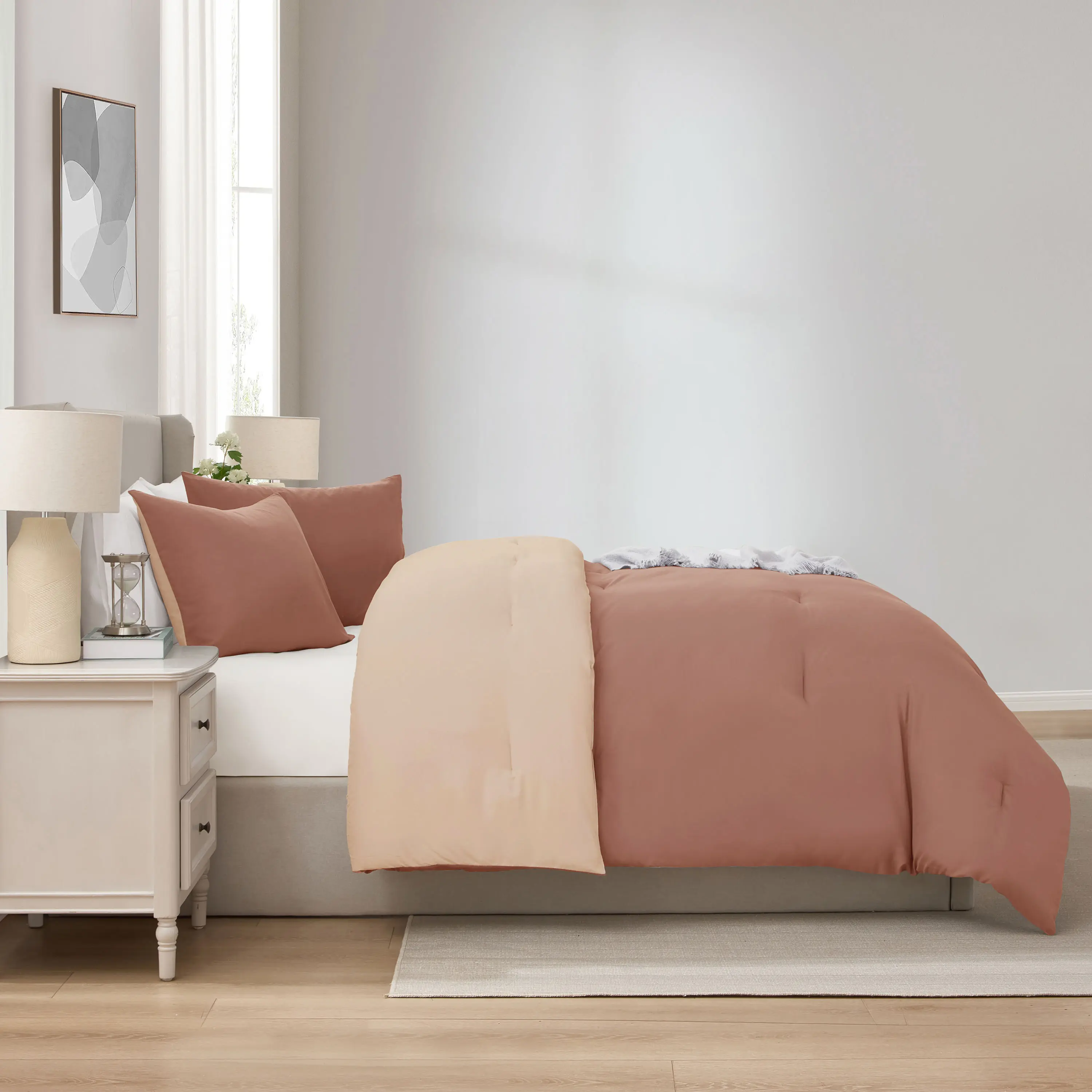 NESTL Modern Reversible Comforter Set