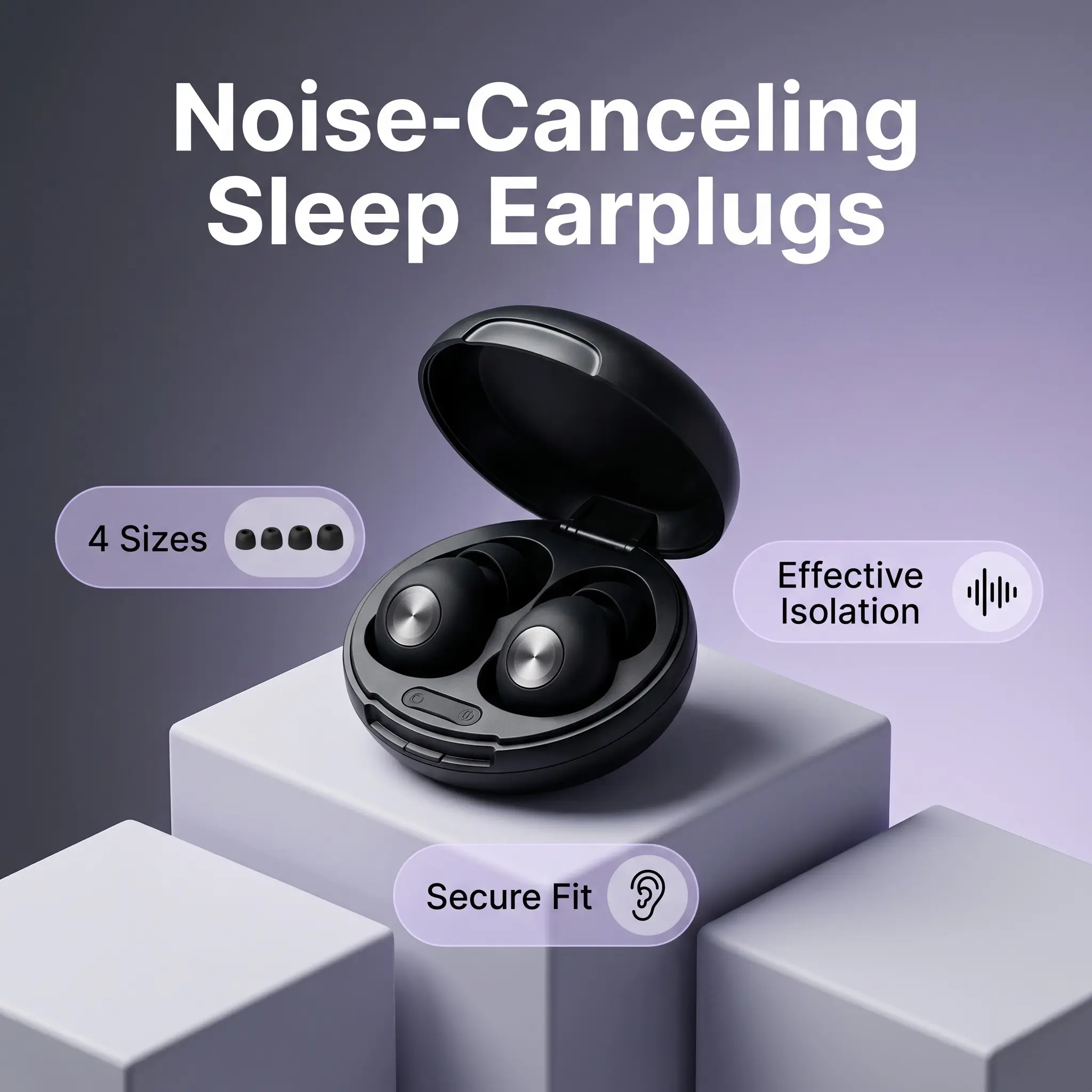 Sleep Earplugs - This is a very comfortable pair of earplugs that can block out external noises during the night sleep, allowing you to stay undisturbed by your surroundings during long travel breaks and enabling you to fall asleep peacefully.