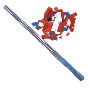 Red, White, Blue Tissue Confetti - Speed Load Cannon Sleeve (1/4lb)