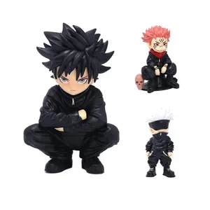 Jujutsu Kaisen Anime Figure Style Satoru Gojo Action Figure Lord of the Curse Sukuna Figurine Collection Model Doll Toys