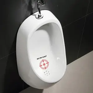 10/20 sheets of toilet bullseye stickers, hit the target, urine stickers, toilet target aiming stickers, red bullseye with aiming line, PVC waterproof stickers, suitable for potty training, bathroom decorations, toilet decorations, Bathroom Accessory