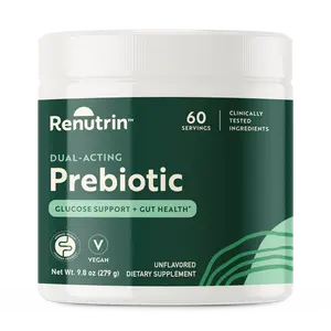 Renutrin Prebiotic Fiber for Digestive Health, GLP-1 Activated Fiber, Blood Sugar, IBS Friendly, Low Gas, Digestive Wellness, No Bloat Healthcare Dietary