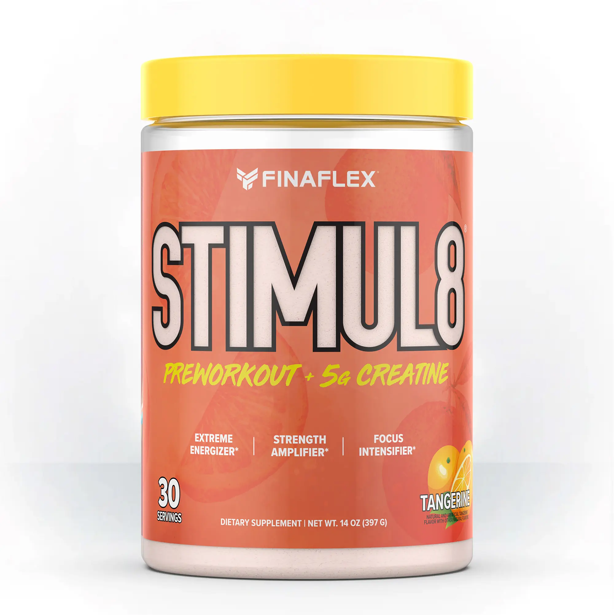 Finaflex Stimul8 Tangerine Pre-Workout with 5g Creatine