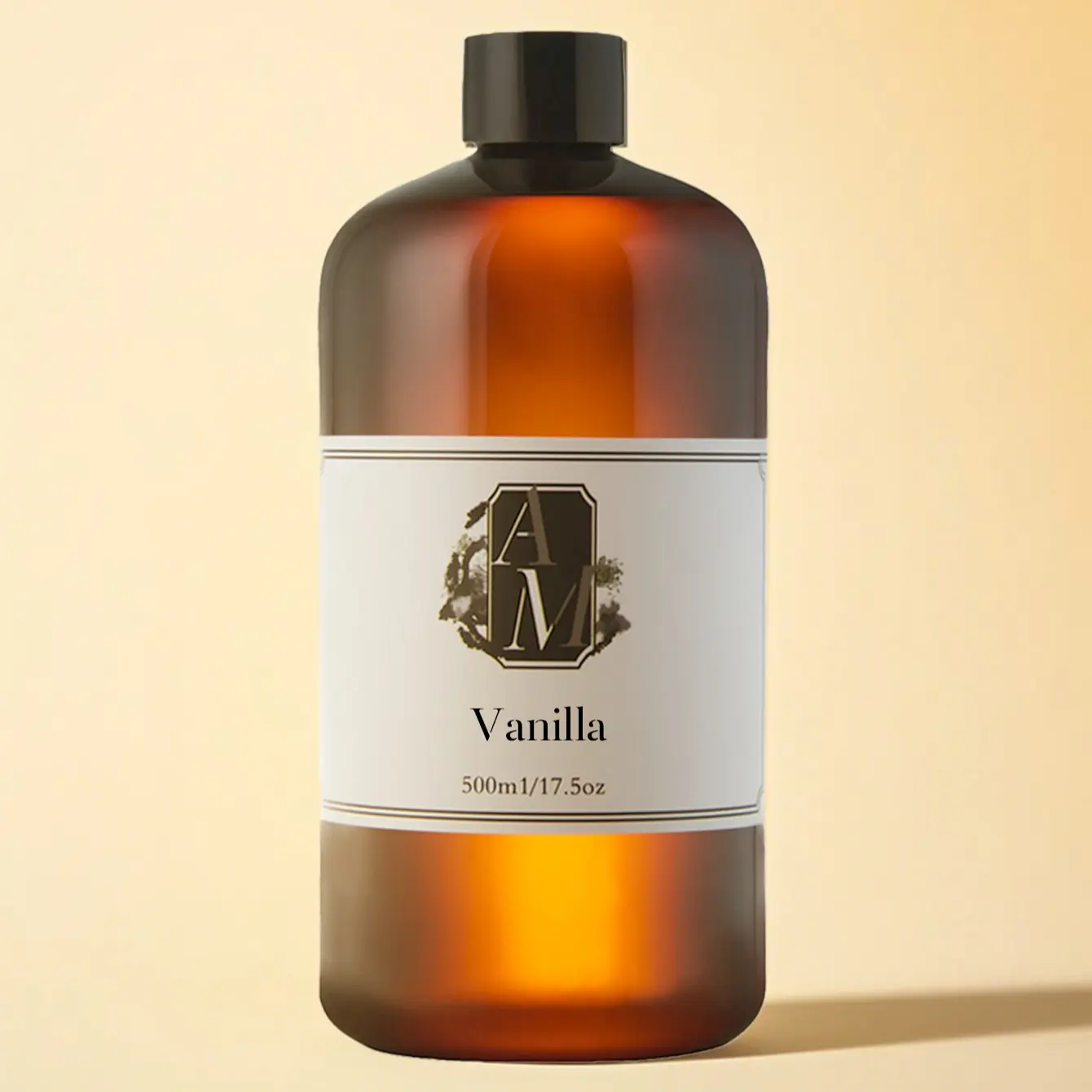 500ML Vanilla Scented Water-Based Aromatherapy Essential Oil, No Fire Aromatherapy Refill Liquid, 15% Fragrance Concentration, Aroma Diffuser Oil