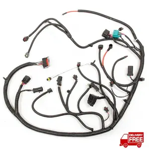 Engine Wiring Harnesses 4C3Z-12B637-AA for 2004 Ford 6.0l Powerstroke Turbo Diesel, 4C3Z12B637AA Engine Wiring Harness For 9-23-03 2004 F-250 F350 Super Duty 6.0L