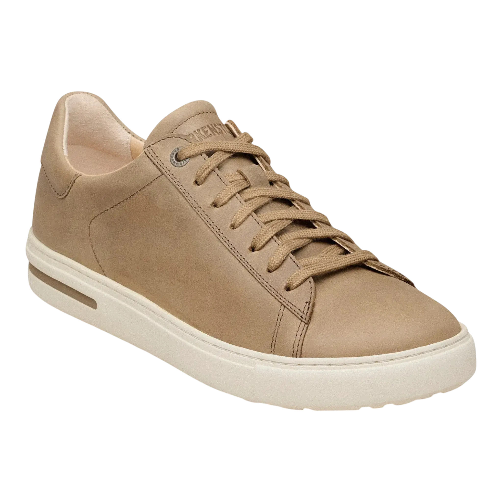 Birkenstock Bend Low Sneaker in Tobacco Brown Leather | Low-Top