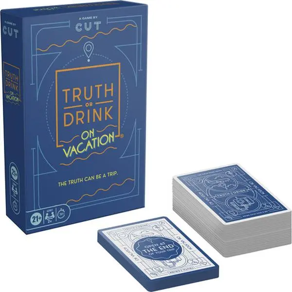 Truth or Drink: On Vacation - Adult Party Game  [COLLECTIBLES] Board Game, Collectible