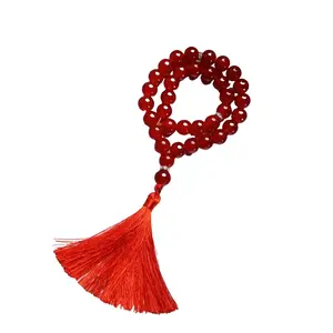 Spiritual Jewelry Glass Prayer Beads with Fringe for Collectors and Believers