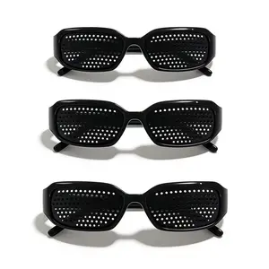 Pinhole Vision Correction Glasses for Men and Women - Clear Vision Guaranteed Modern Bifocals Eyeglass Sunglasses Unisex UV400chrome hearts glasses  meta glasses original fade