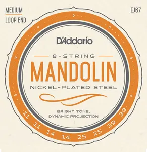 D'Addario EJ67 Nickel Mandolin Strings