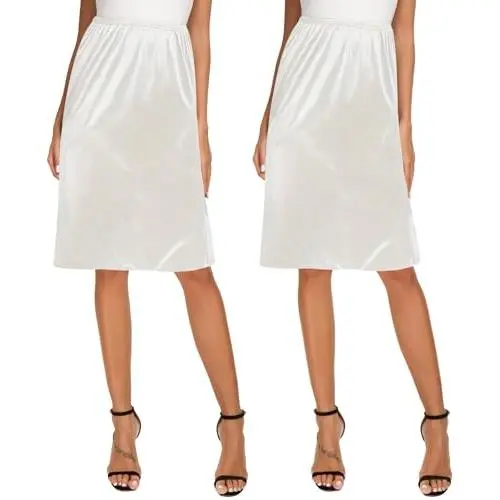 2pcs White 23" Length