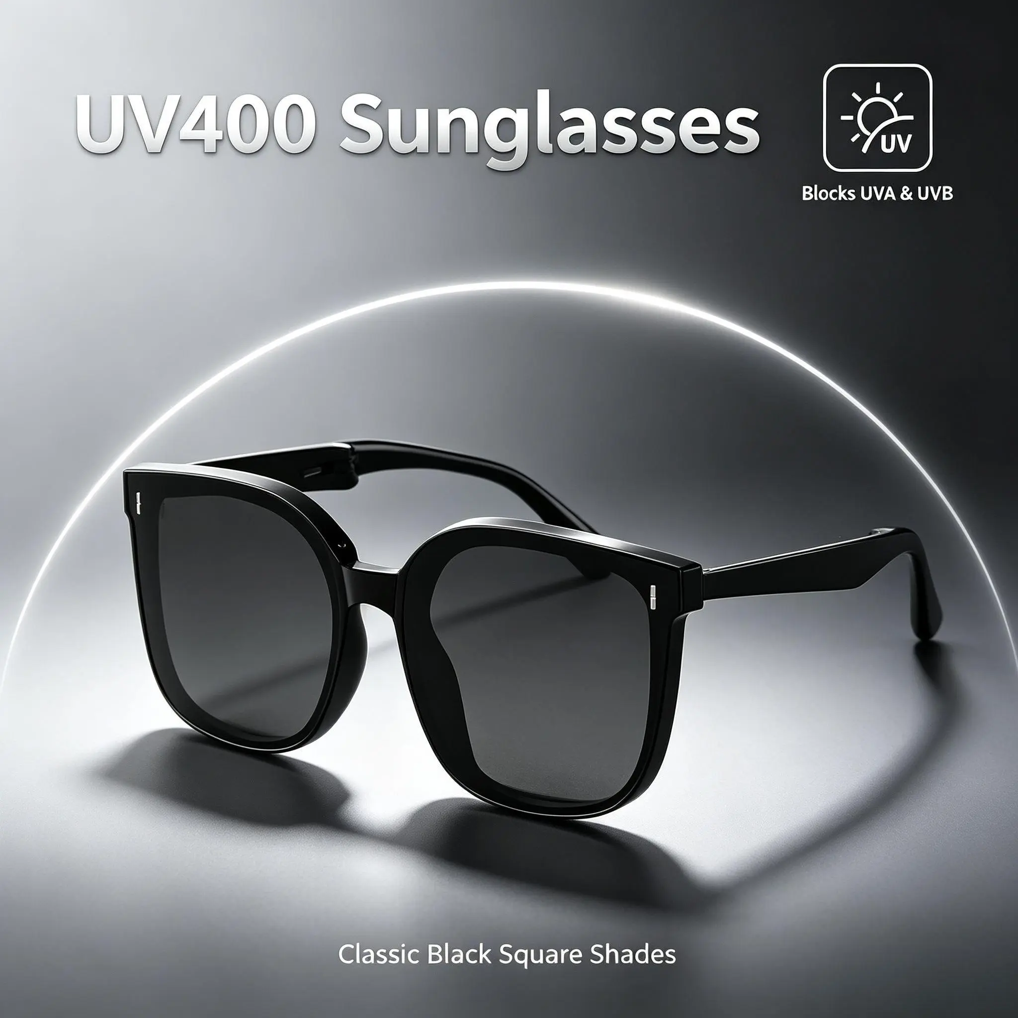 Women’s Foldable Polarized Sunglasses, Compact UV Protection Driving Shades, Face-Flattering Fashion Eyewear for Travel and Everyday Wear