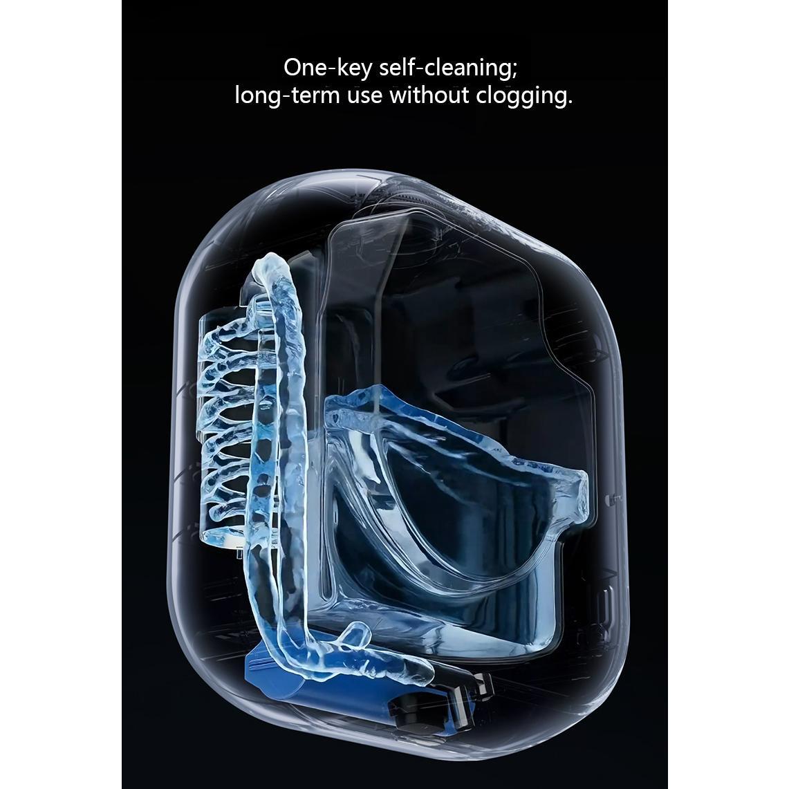 Wall Mounted Automatic Soap Dispenser with Large Capacity Non-contact Rechargeable Sensor Kitchen with LED Intelligence Cleaning