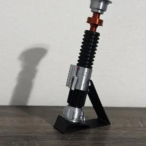 Wise Master Inspired Saber Hilt 3D Printed Sci-Fi Prop Cosplay Accessory Collectible Display Hilt Durable PLA Replica Geek Gift Unique