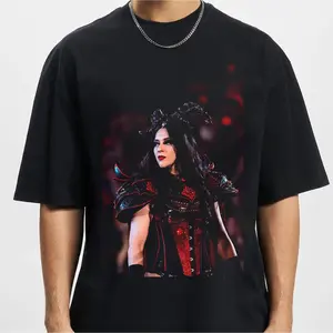 Stephanie Vaquer Grunge Edge Black T-Shirt – Dark Aesthetic Wrestling Inspired Graphic Tee, Unisex Streetwear Style, Fashion Cotton, Full Colors, Full Sizes, For Men, For Women