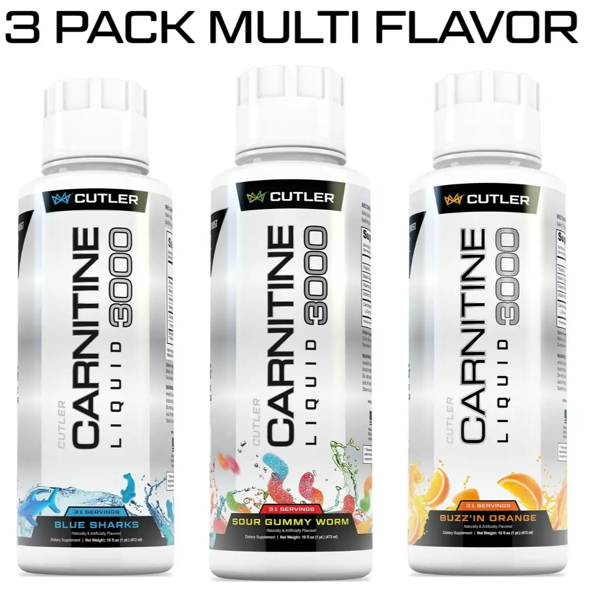 1pcs - Shark + Sour Gummy Worm + Sweet Orange