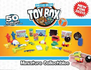 World's Smallest Micro Toy Box Series 1 Mystery Pack (5 RANDOM Figures)