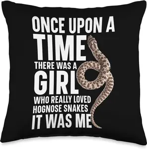 Hognose Snake Terrarium Plush Ring Food Hognose Snake Throw Pillow