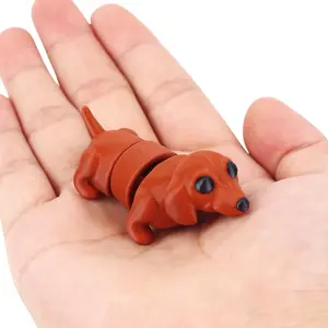 Simulation Dachshund Dog Design Stress Relief Toy, Creative Cute Dog Toy, Novelty Toy for Teens & Adults, Funny Gift for Friends
